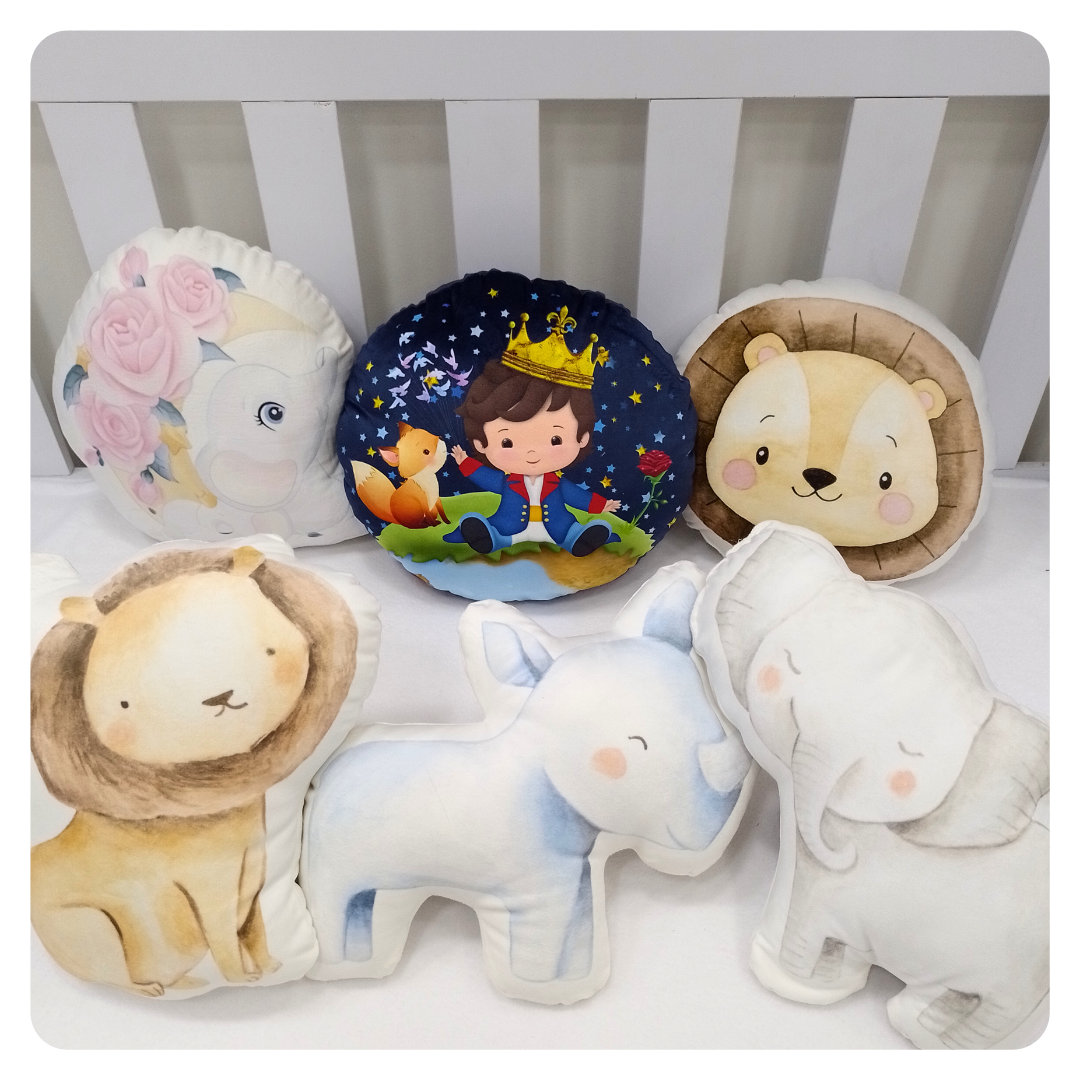 Cojín cuadrado o rectangular estam.