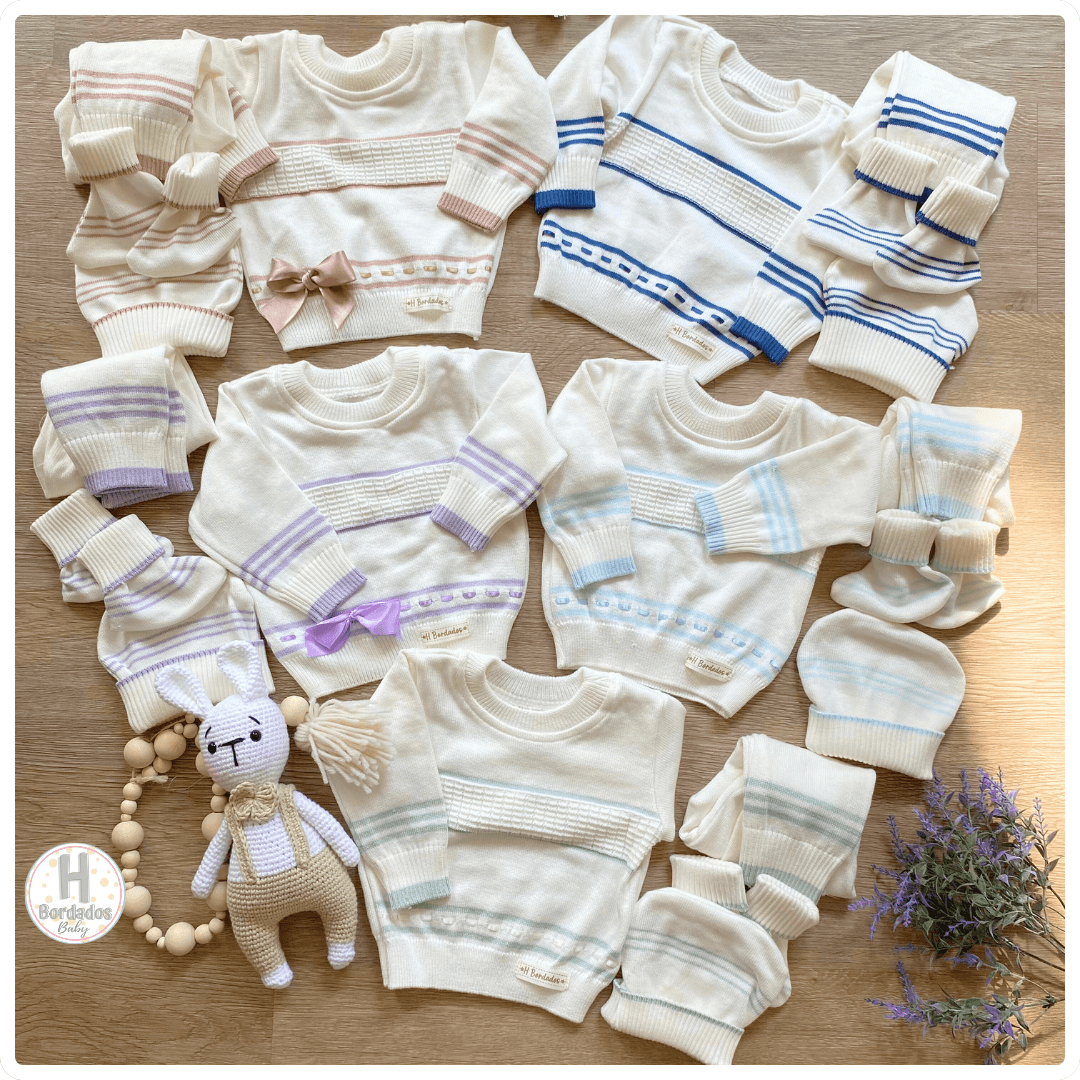 Conjunto tejido cinta