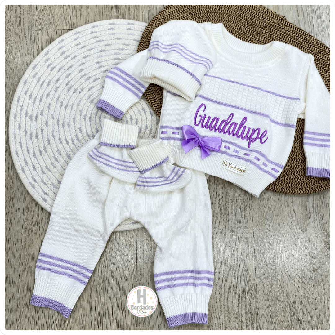 Conjunto tejido cinta